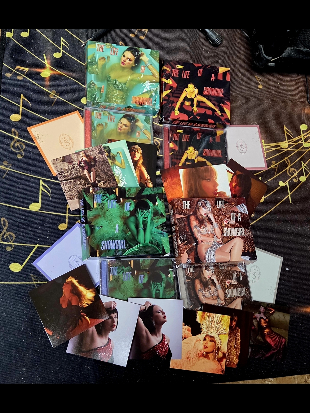 The Life Of A Showgirl Cd Variants